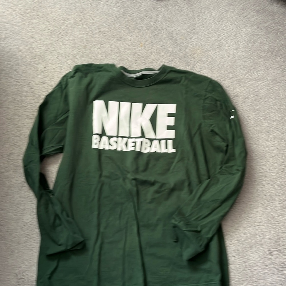 Nike Basketball long sleeve cotton shirt